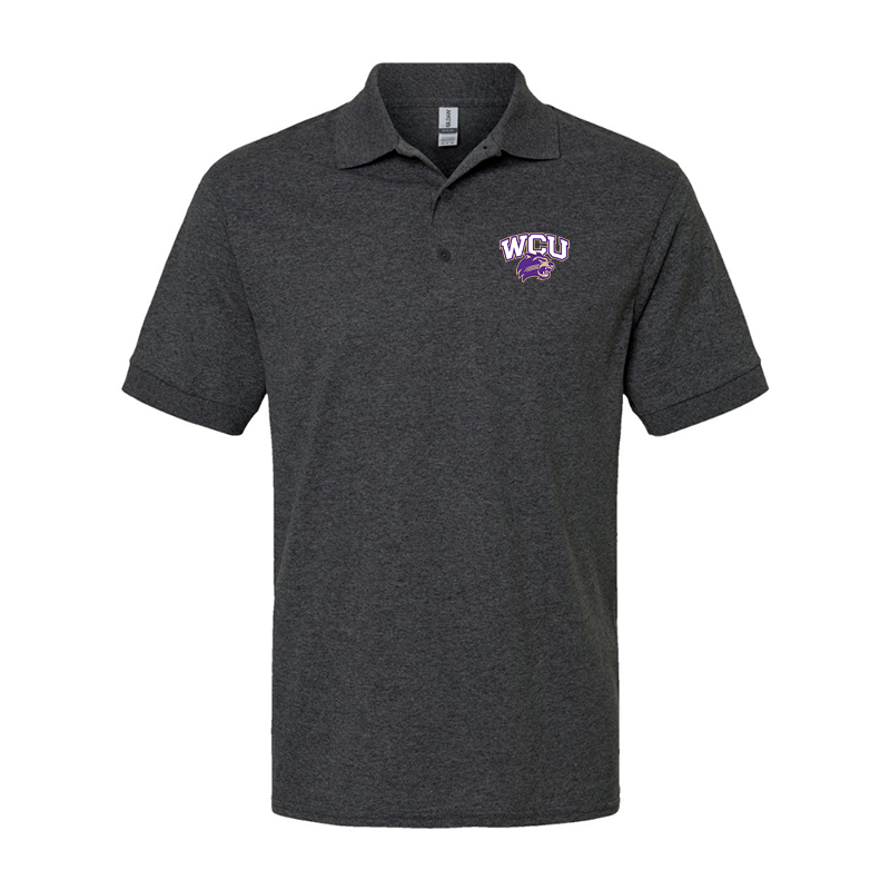 Men's Western Carolina Catamounts Gildan Dry Blend Jersey Polo